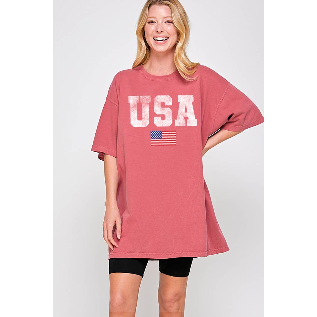 USA Graphic Oversized Tee
