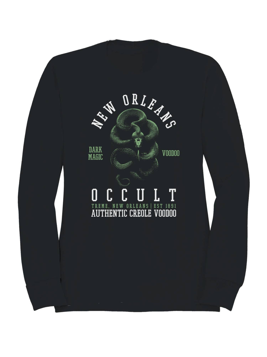 New Orleans Occult Creole Voodoo Men's Sweatshirt