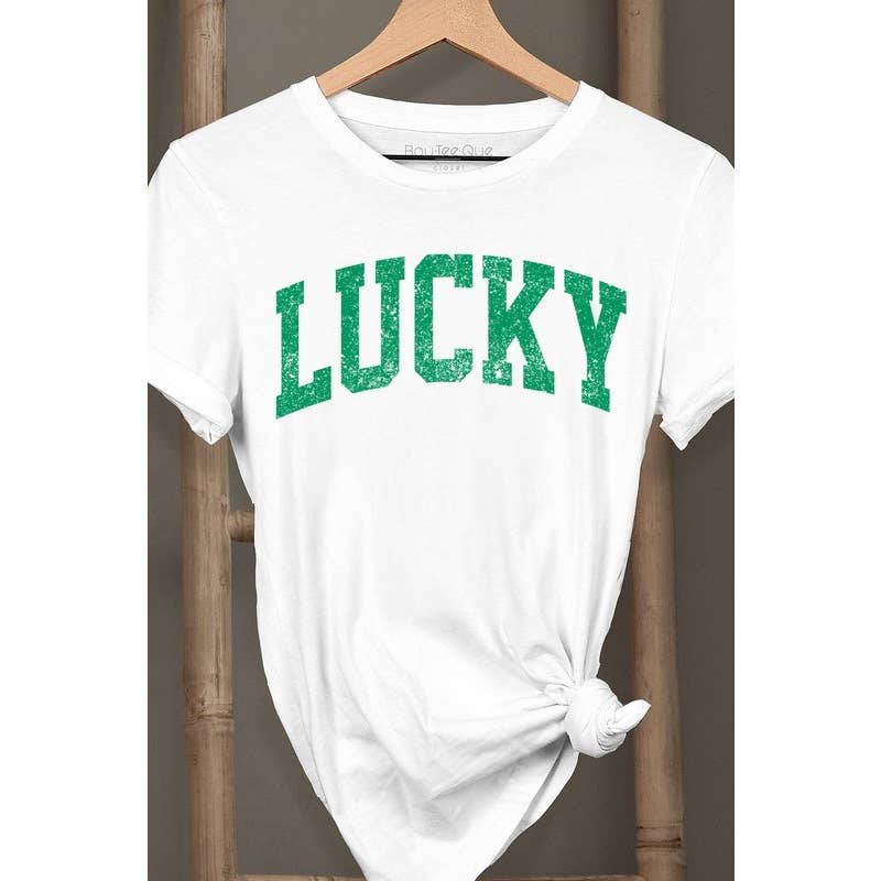 Lucky Saint Patrick Day Short Sleeve T Shirt