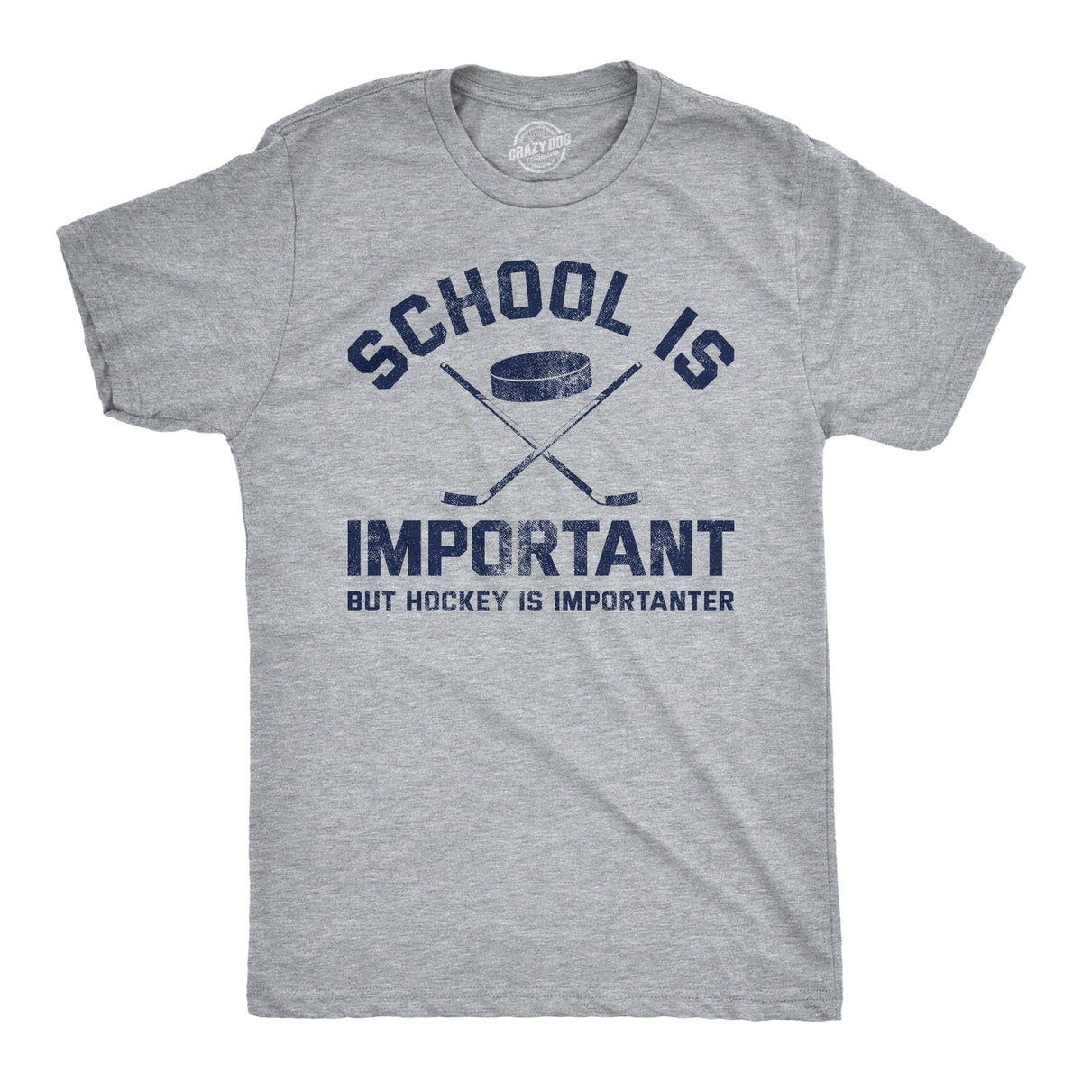 School Is Important But Hockey Is Importanter T-Shirts