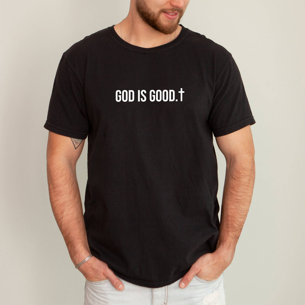 God Is Good, Minimalist, Jesus, Christian, Religious Tshirt