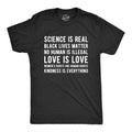 Science Is Real Black Lives Matter T-Shirts