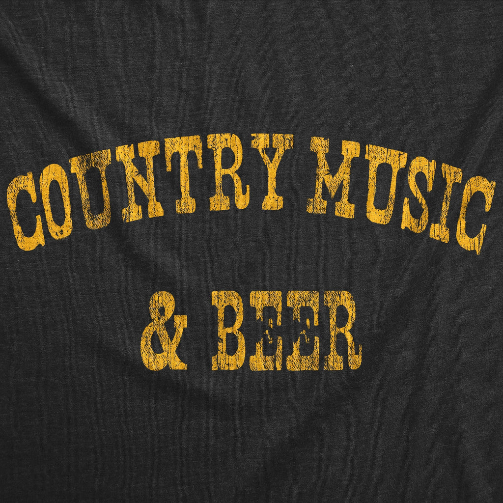 Country Music Beer T-Shirts
