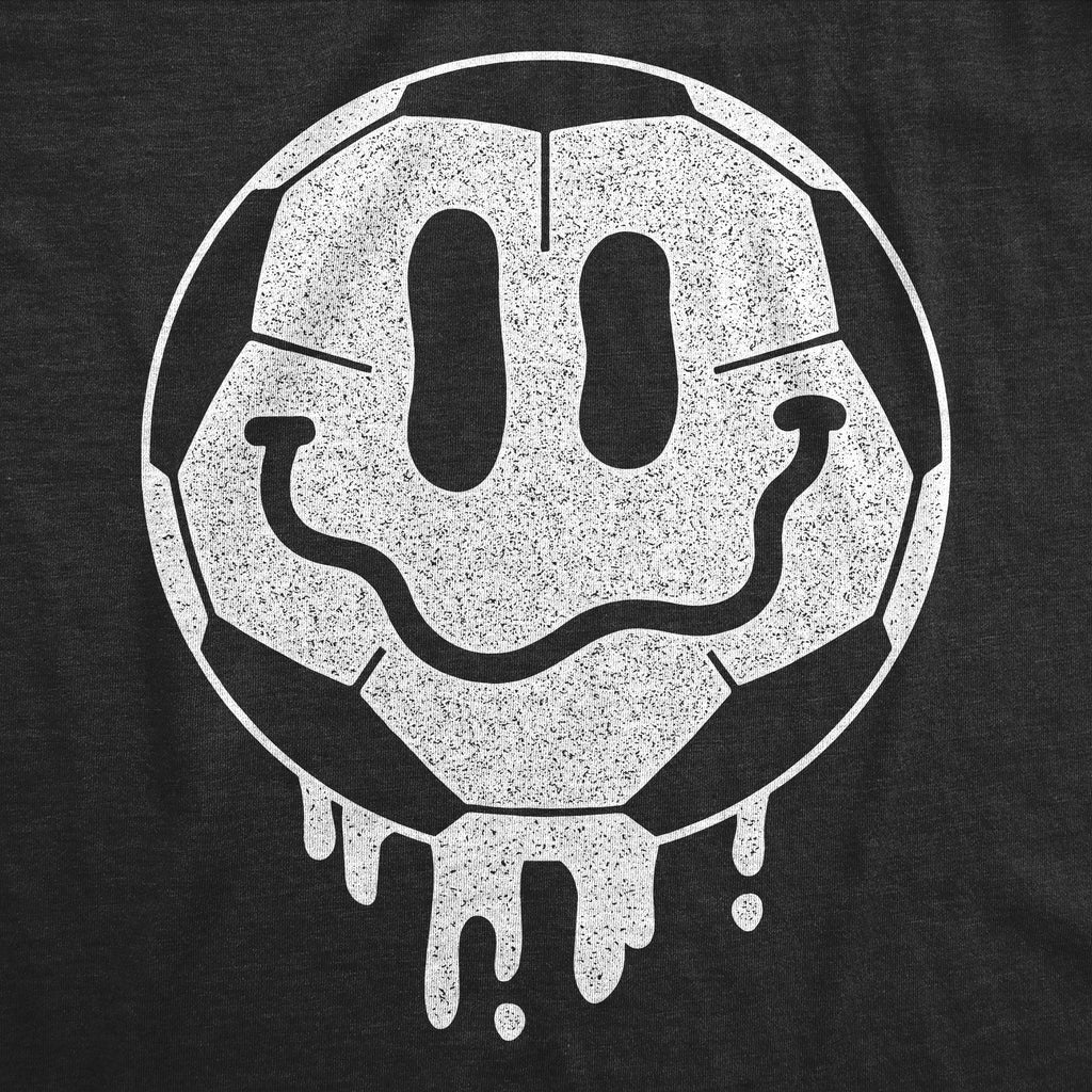 Dripping Soccer Ball Smile T-Shirts