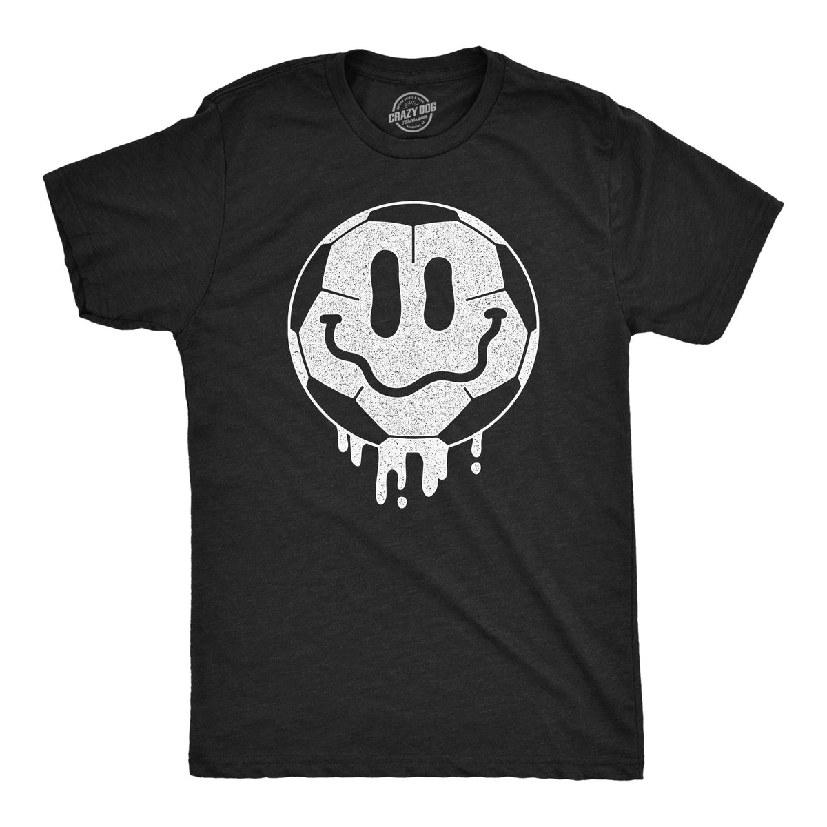 Dripping Soccer Ball Smile T-Shirts