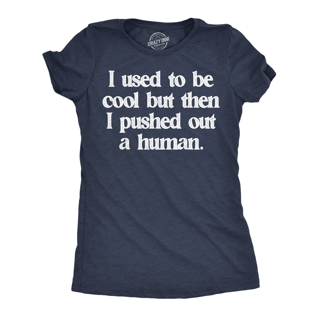 I Used Be Cool But Then I Pushed Out Human T-Shirts
