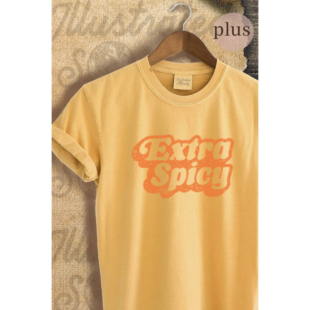 Extra Spicy Season Vintage Graphic Plus Tee
