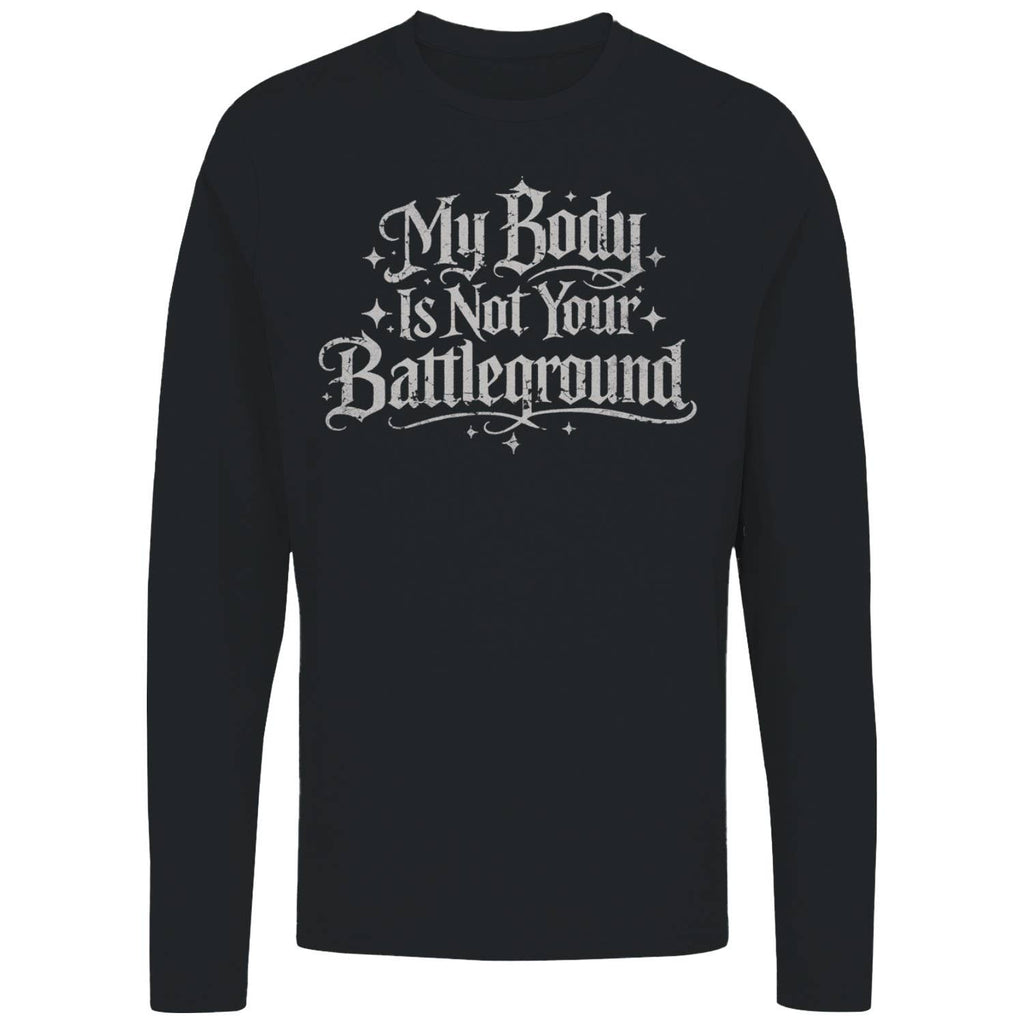 Body Autonofeminist Quote Women's Long Sleeve