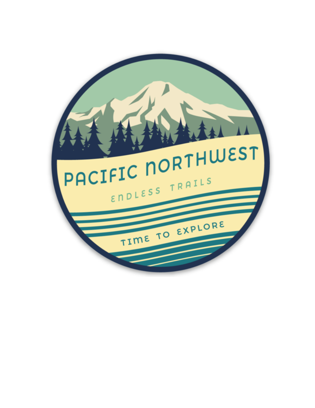 Endless Trails Sticker