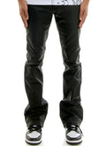 Basic Waxed Flare Pants