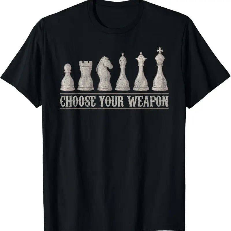 100% Cotton Funny Chess Chess Lover S Cool Player T-Shirts