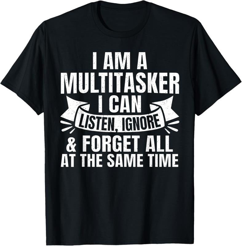 100% Cotton Funny Sayings Art Sarcastic People Gag Sarcasm T-Shirts