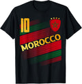 100% Cotton Morocco Flag Moroccan Pride Lovers T-Shirts