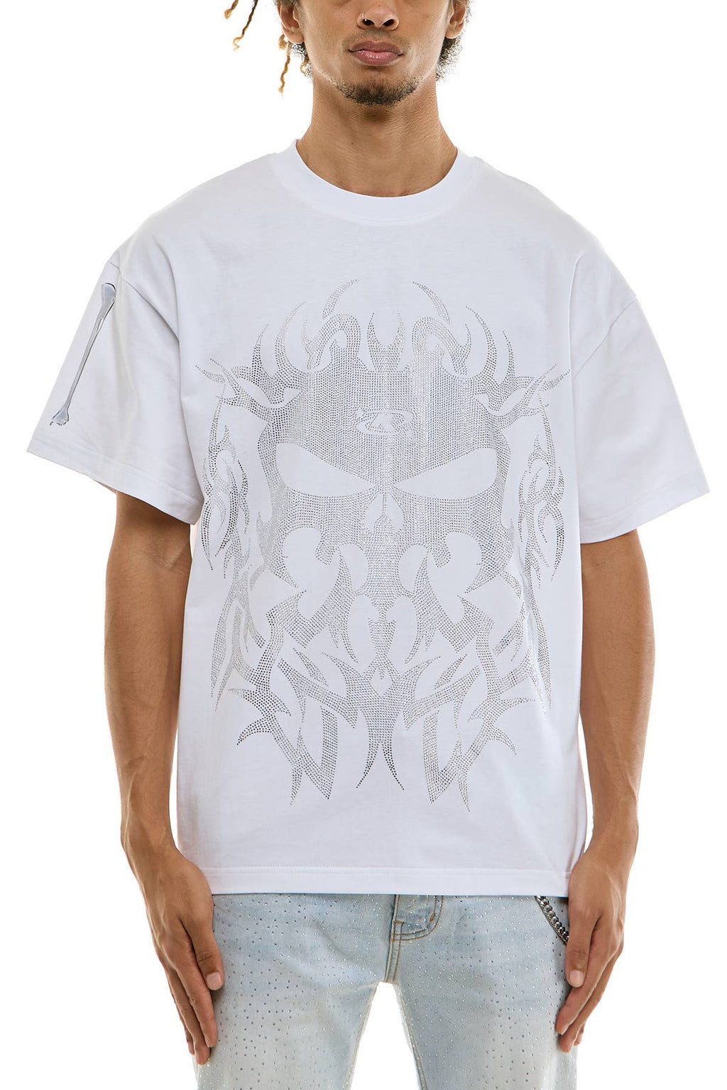 Rebellious Rhinestone T-Shirt