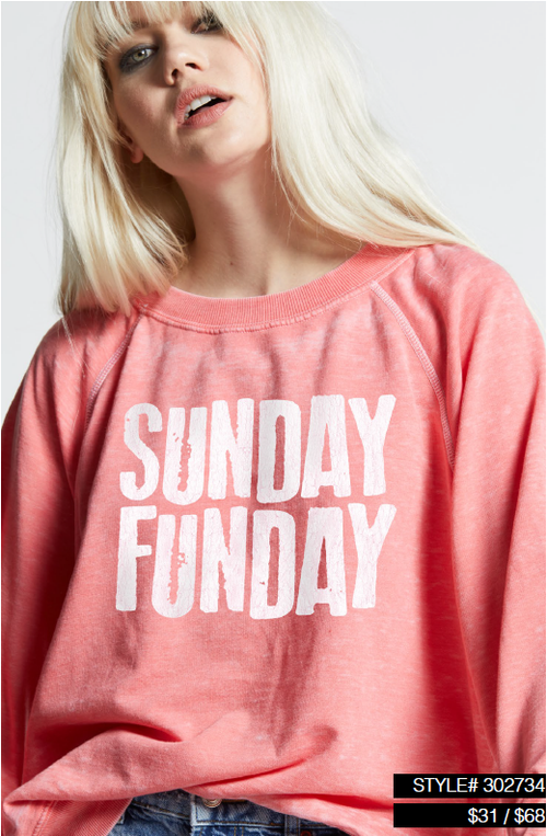 302734 - 630 Sunday Funday Sweatshirt