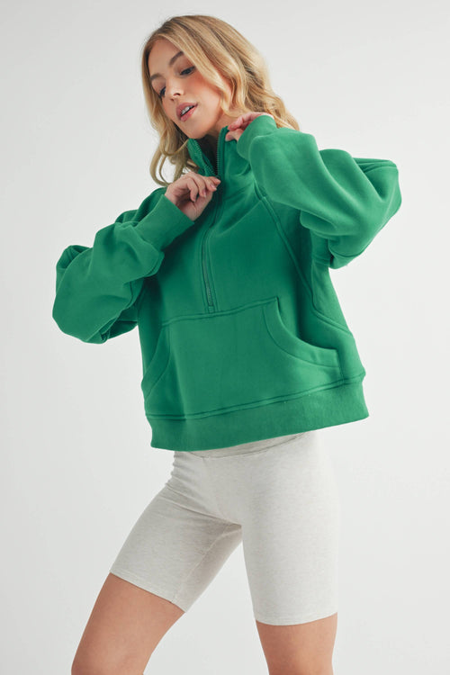 950CK Dove Funnel Neck Half Zip 6