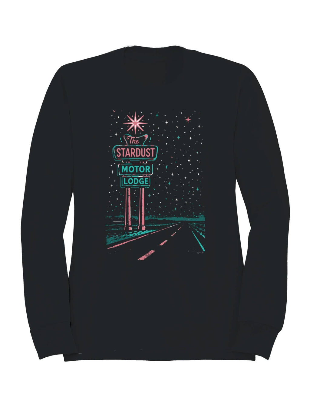 Roadtrip USA Stardust Motor Lodge Retro Men's Sweatshirt