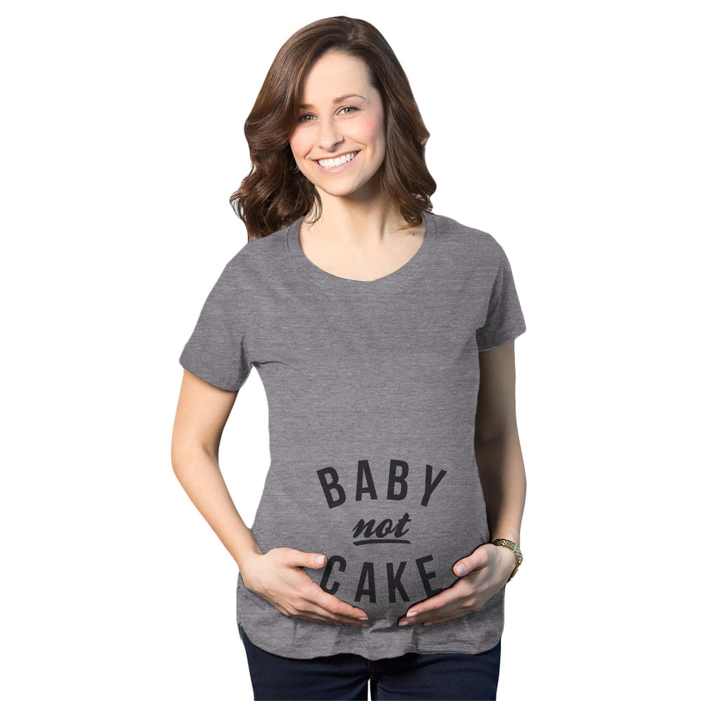 Baby Not Cake Baby Pregnancy Announcement Maternity T Shirt