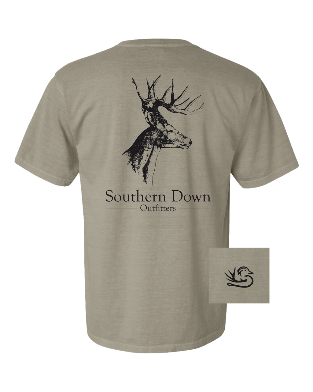 Deer Bust T Shirt