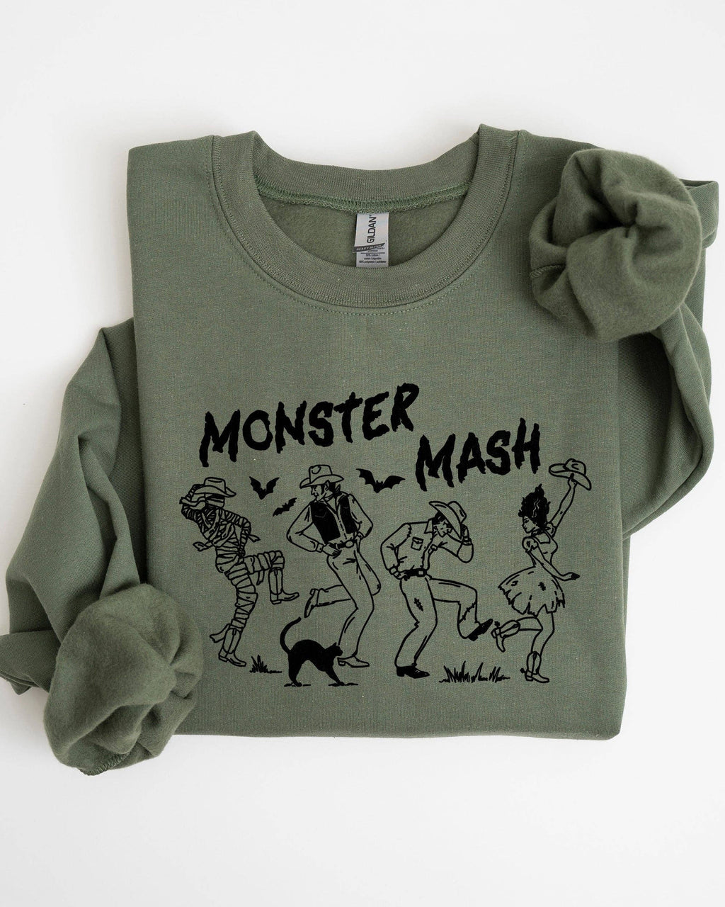 Monster Mash, Skeleton,  Spooky, Halloween Sweatshirt