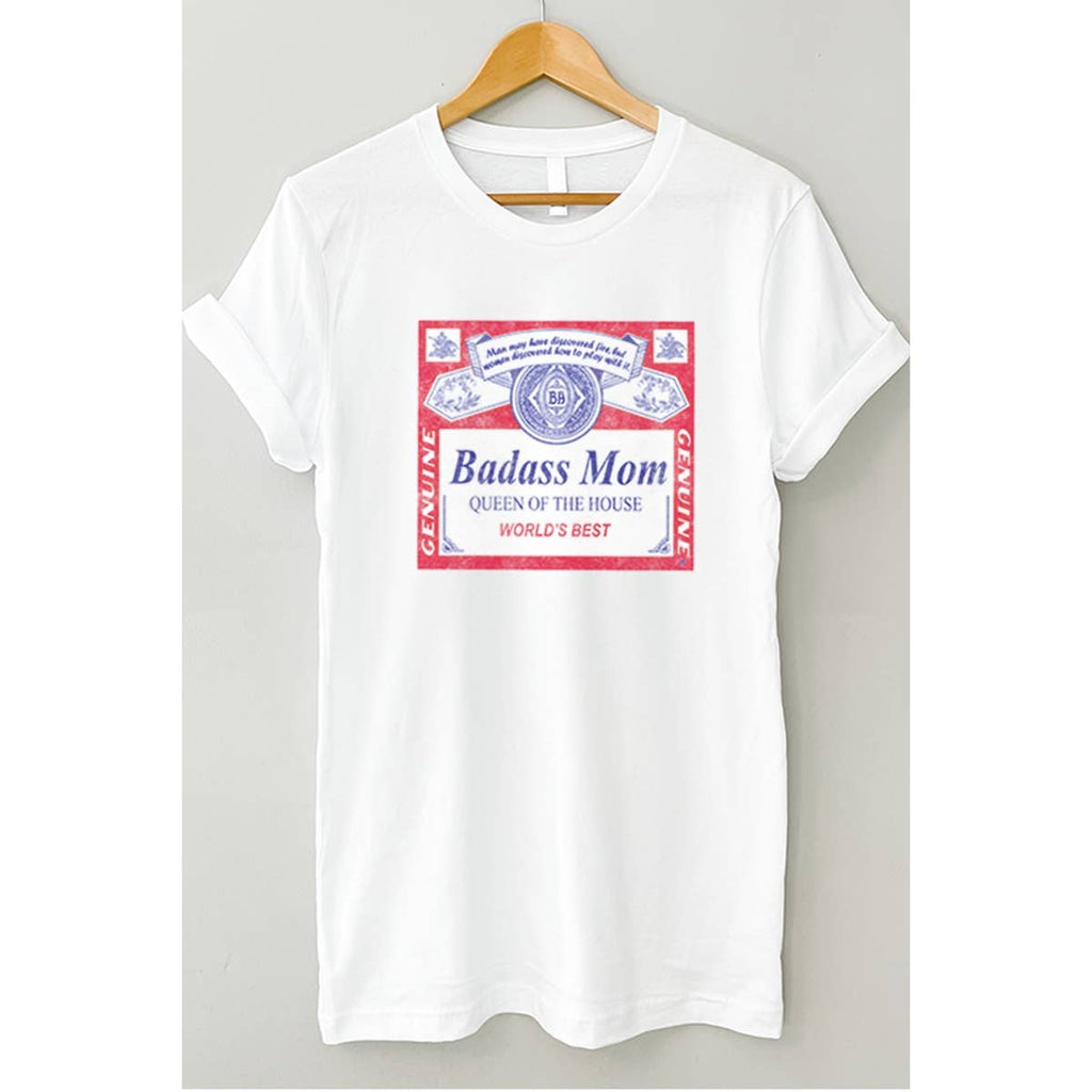 Badass Mama Vintage  Graphic Tee