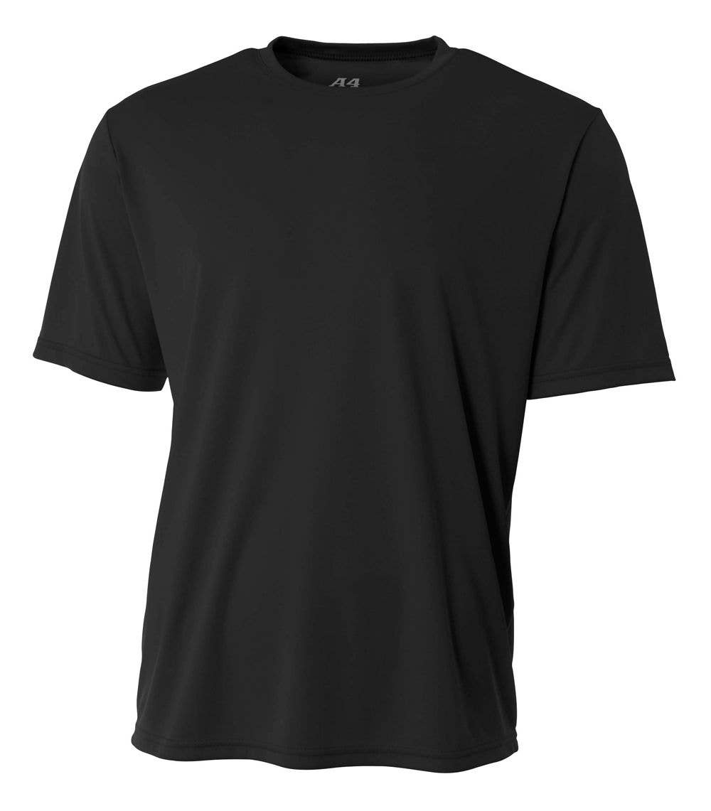 Custom Designed - T-Shirts (Black) Adult, A4, Cooling Performance
