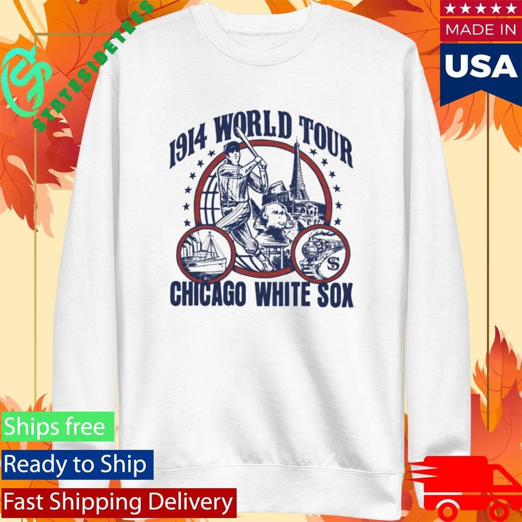 1914 World Tour Chicago White Sox Shirt Unisex , , , Long Sleeve Tee