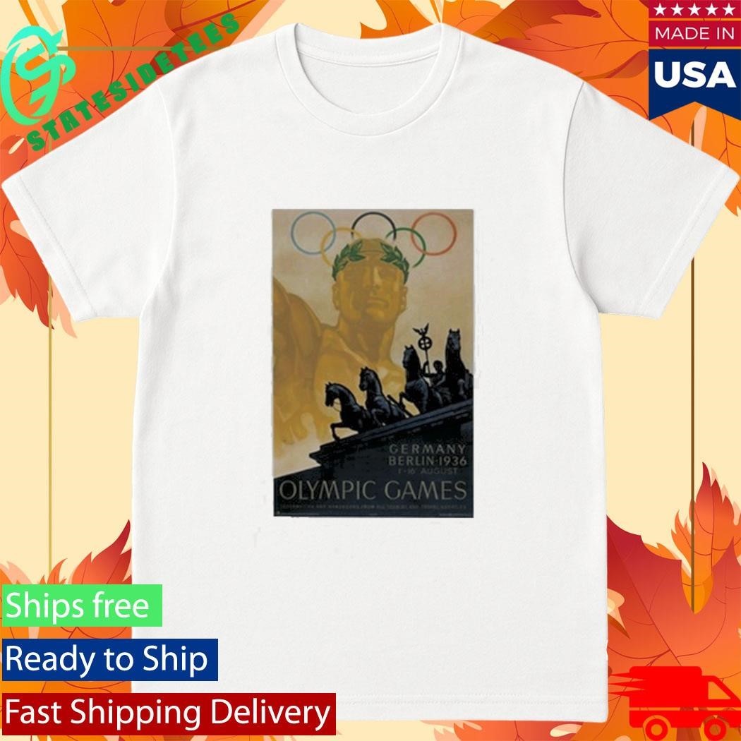 1936 Berlin Games Olympic Heritage Shirt Unisex , , , Long Sleeve Tee