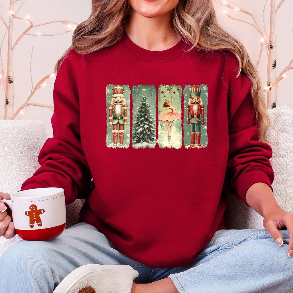 Christmas, Nutcracker Ballet, Vintage, Cute Sweatshirt