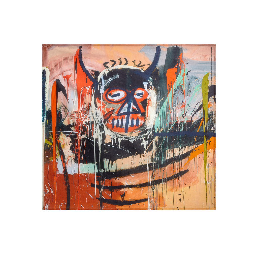 Basquiat “Untitled, 1982 (Devil)” Bandana
