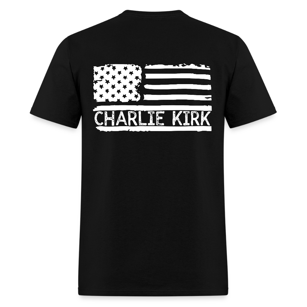 Charlie Kirk Freedom American Flag 2 T-Shirts