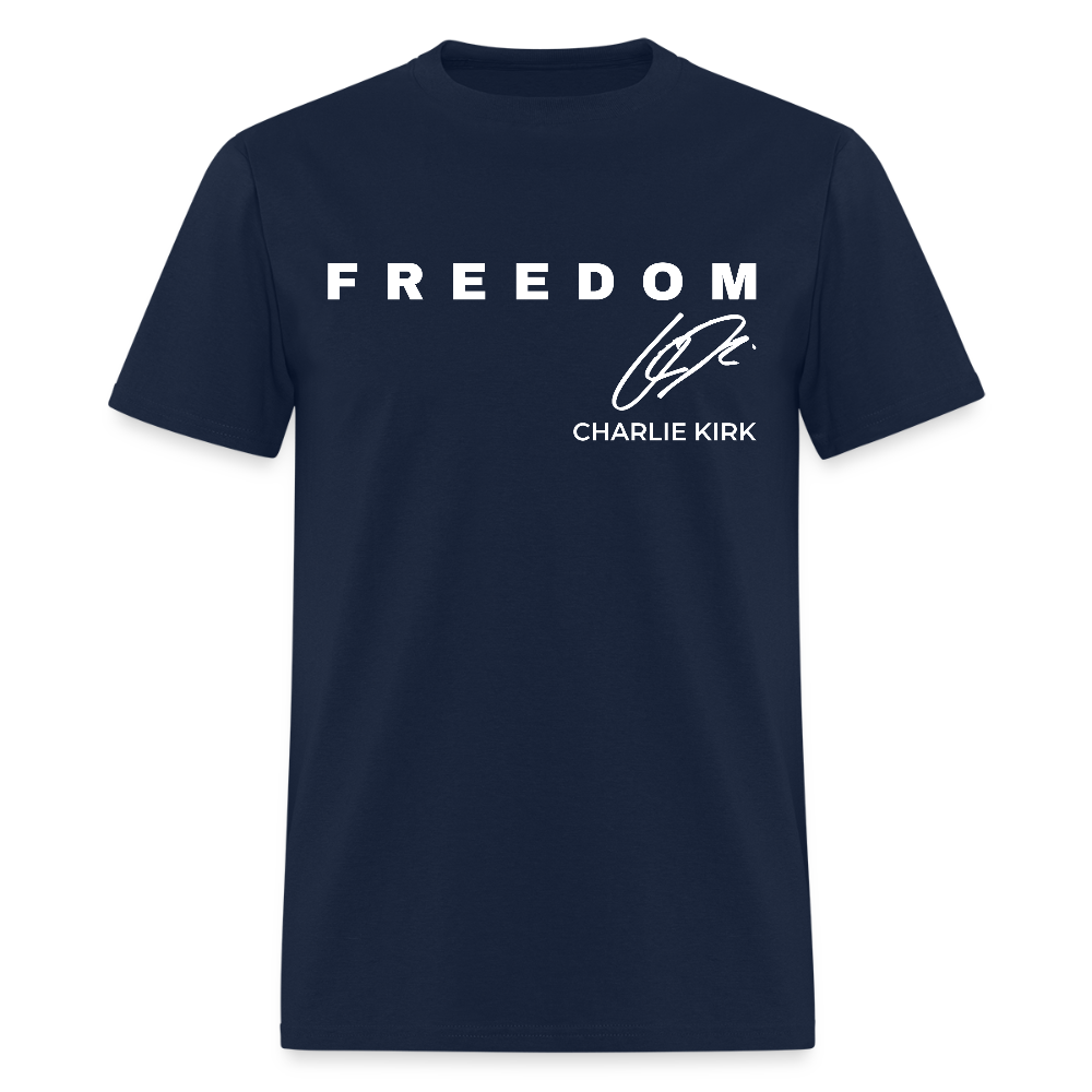 Charlie Kirk Memorial Freedom T-Shirts