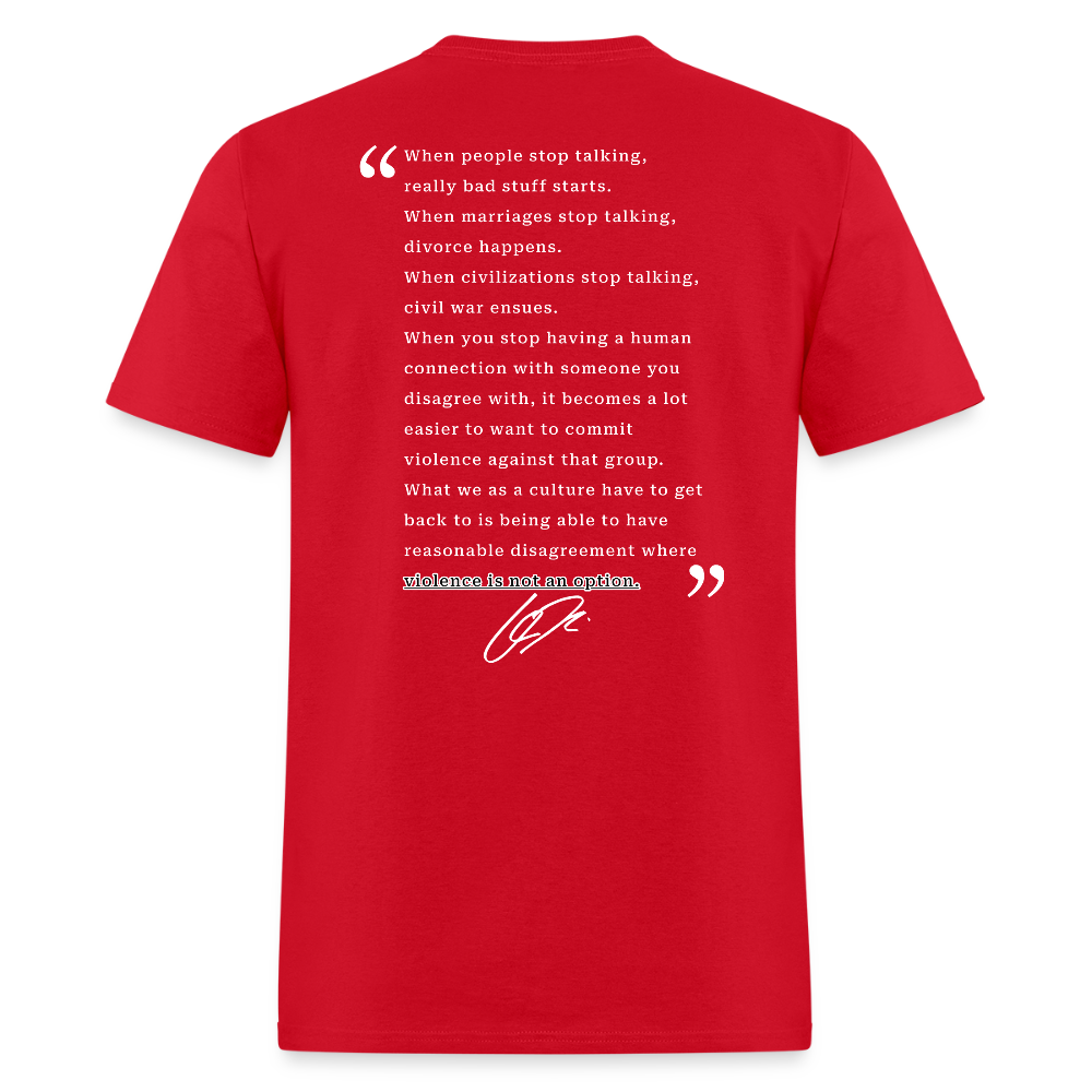 Freedom When People Stop Talking Charlie Kirk 2 T-Shirts
