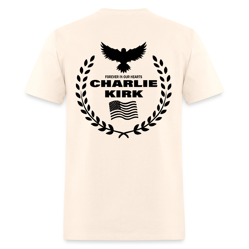 Freedom Charlie Kirk Forever Our Hearts 3 T-Shirts