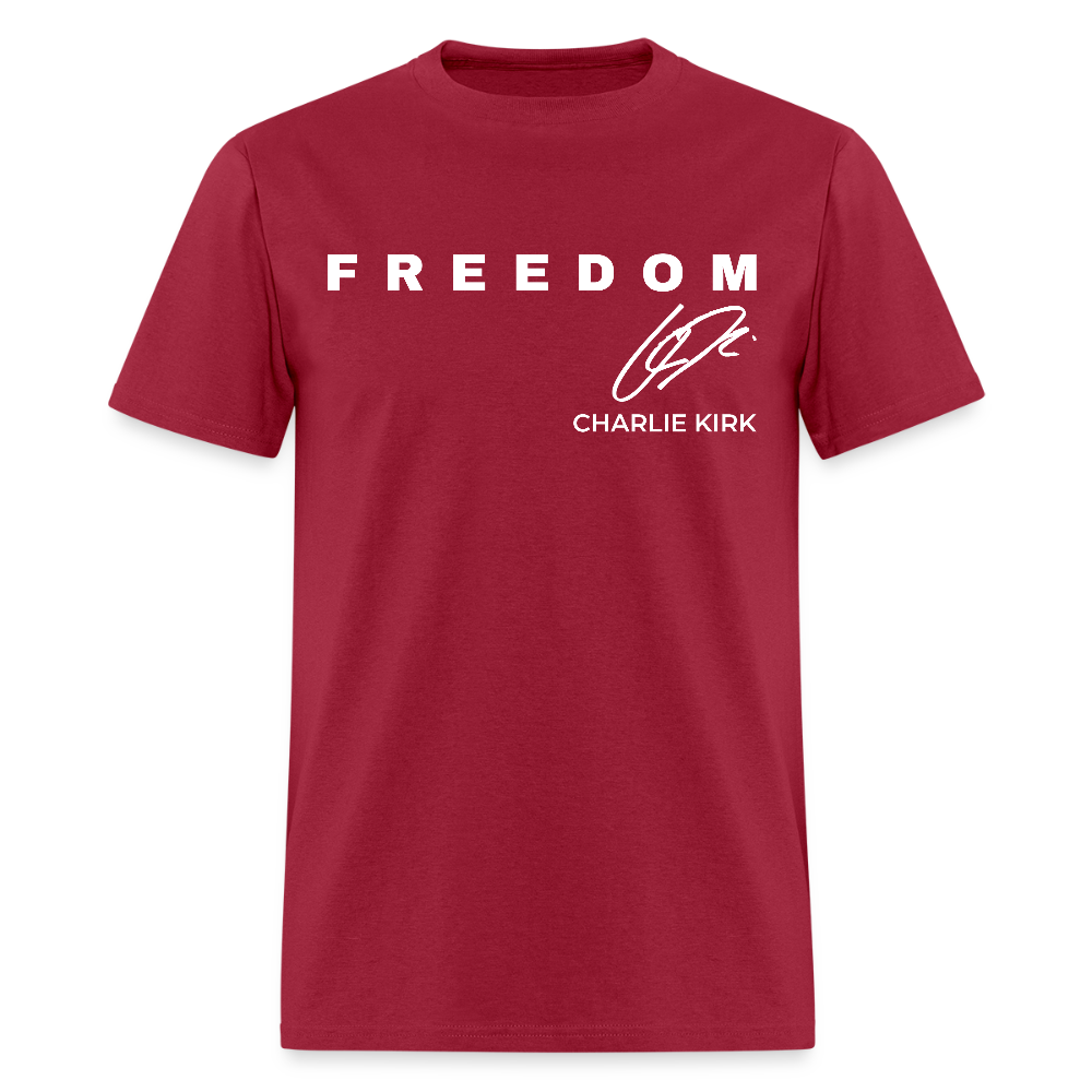 Charlie Kirk Freedom American Flag 2 T-Shirts