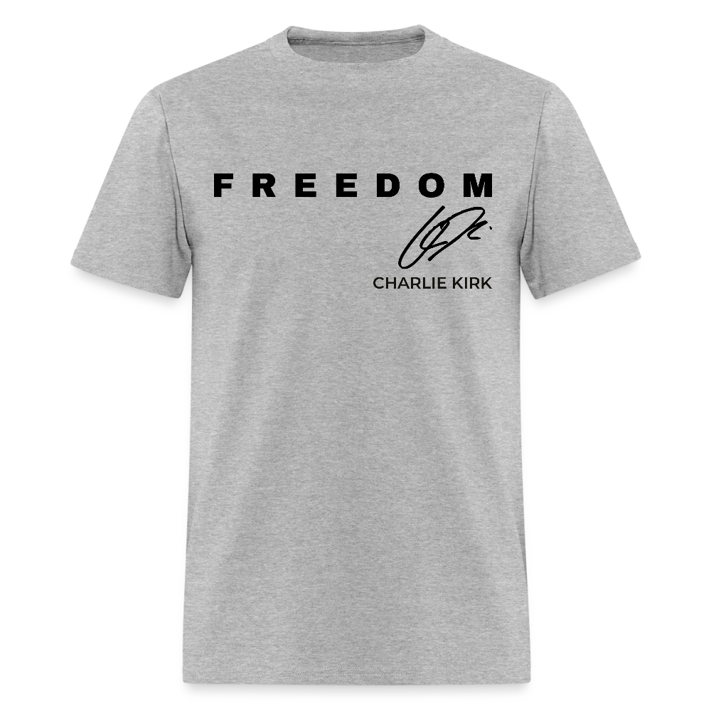 Freedom Charlie Kirk T-Shirts
