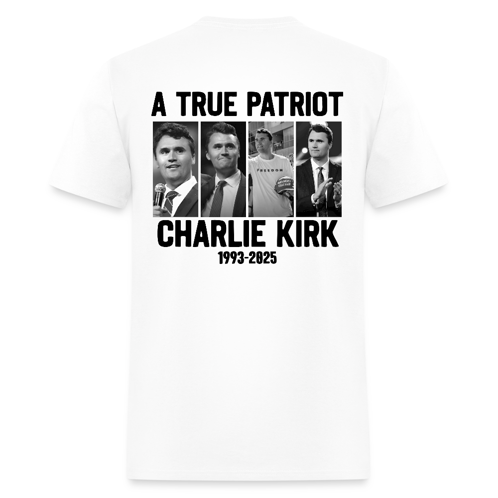Freedom True Patriot Charlie Kirk 1993 2025 T-Shirts