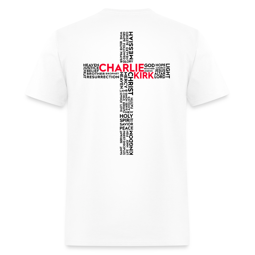 Freedom Charlie Kirk Faith Cross T-Shirts
