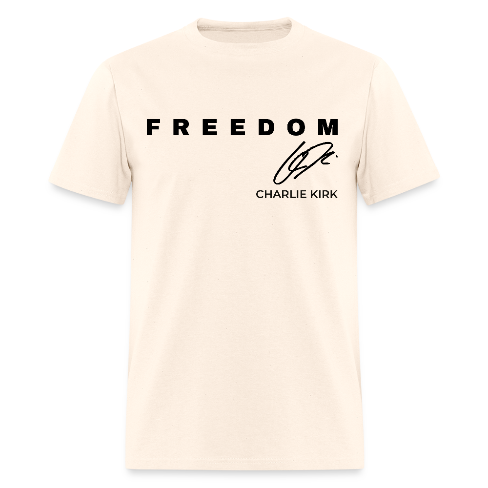 Freedom Charlie Kirk T-Shirts
