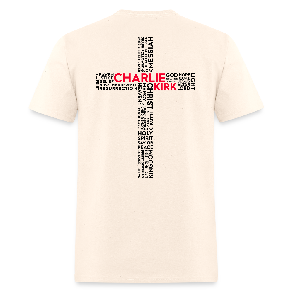 Freedom Charlie Kirk Faith Cross T-Shirts