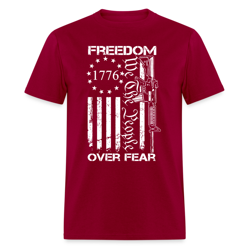 Freedom Over Fear We People T-Shirts