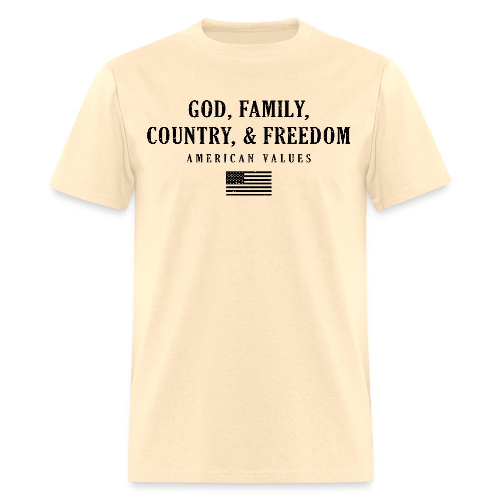 God Family Country Freedom T-Shirts