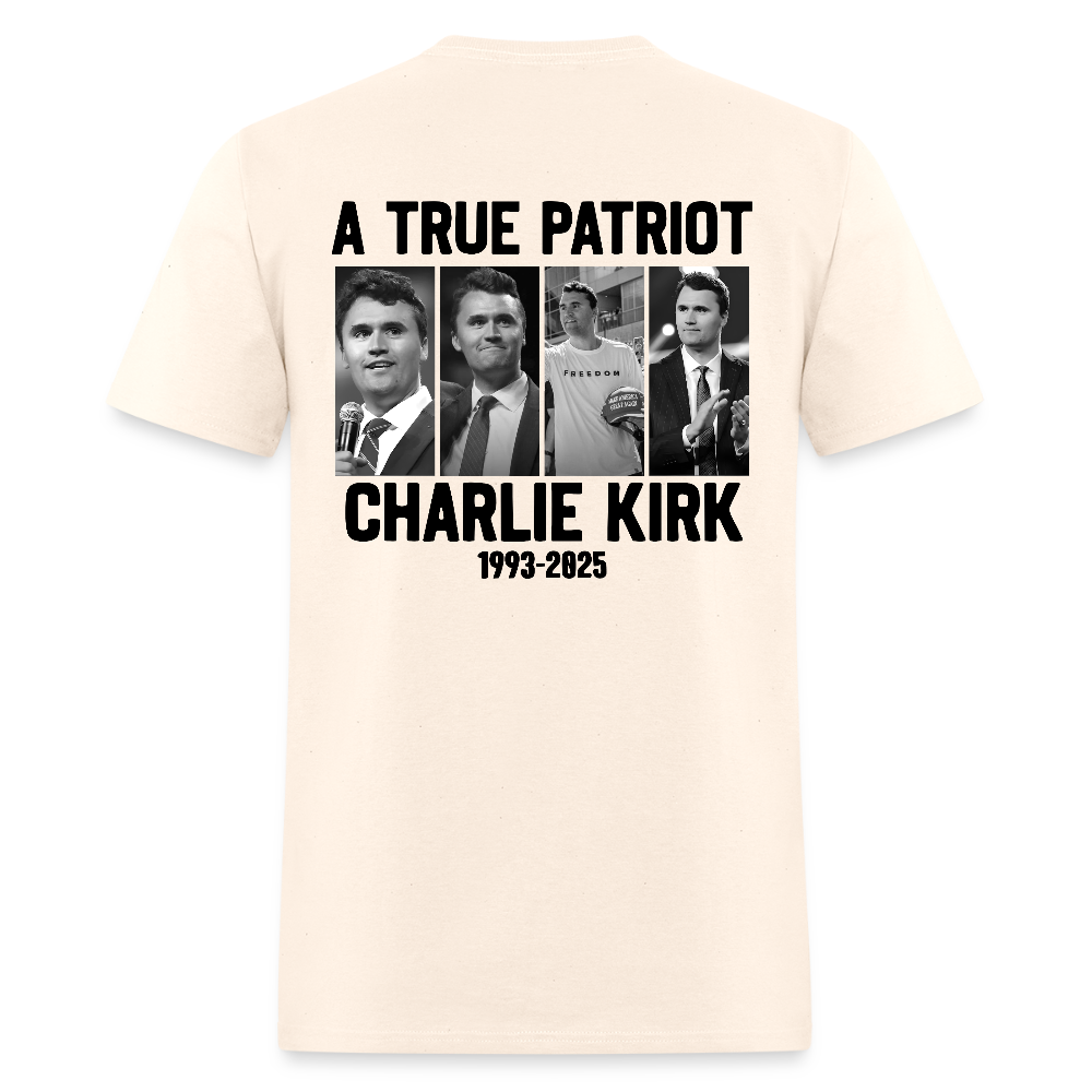 Freedom True Patriot Charlie Kirk 1993 2025 T-Shirts