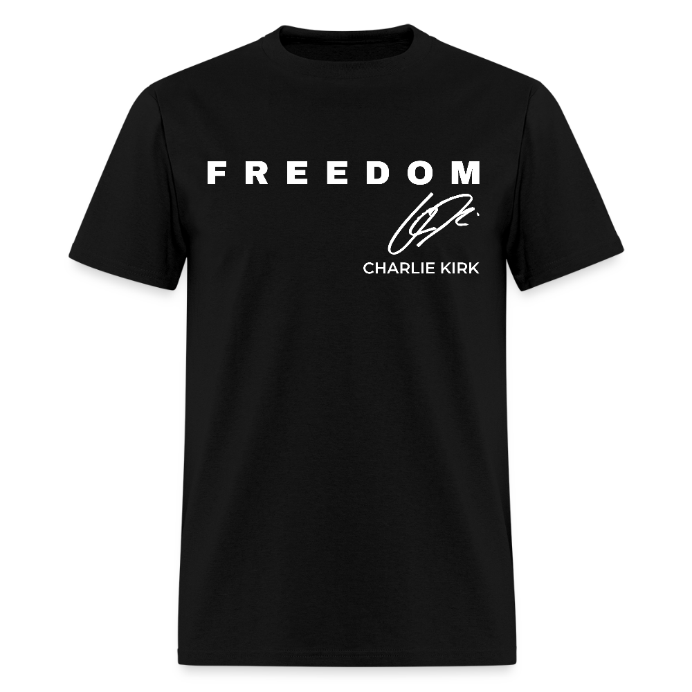 Charlie Kirk Freedom American Flag 2 T-Shirts