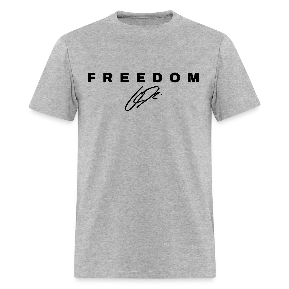 Freedom When People Stop Talking Charlie Kirk T-Shirts