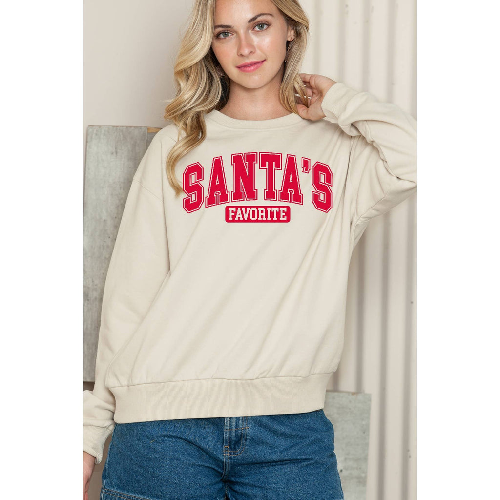 Santas Favorite - Crewneck Sweatshirt
