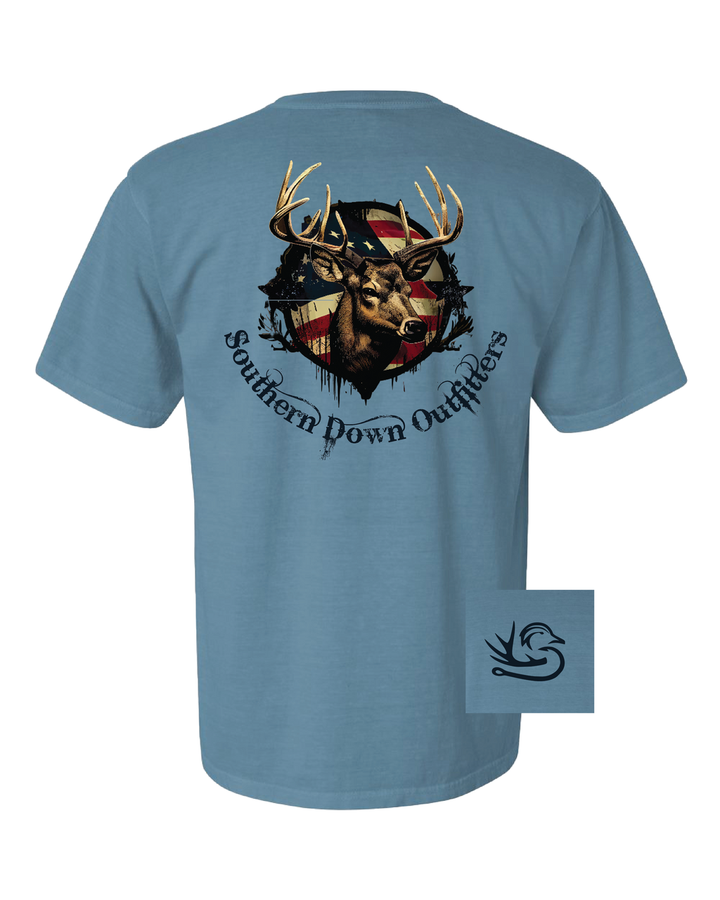 Deer Flag Tee