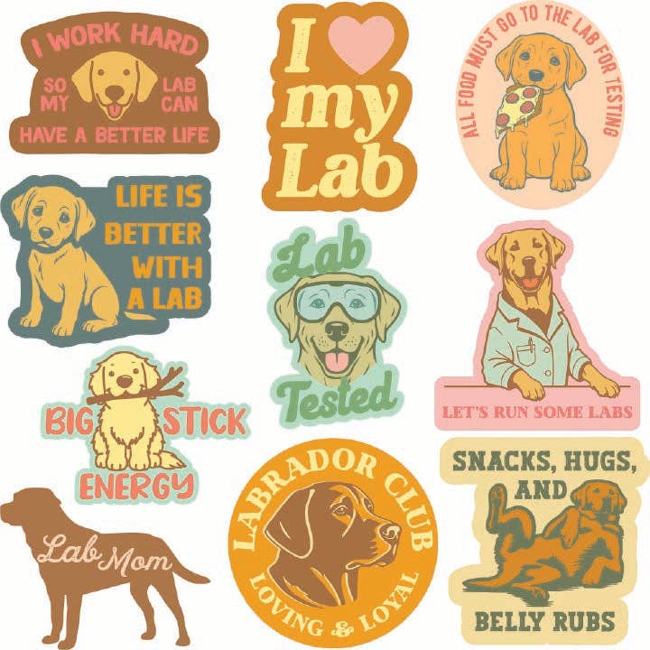 Labrador Stickers
