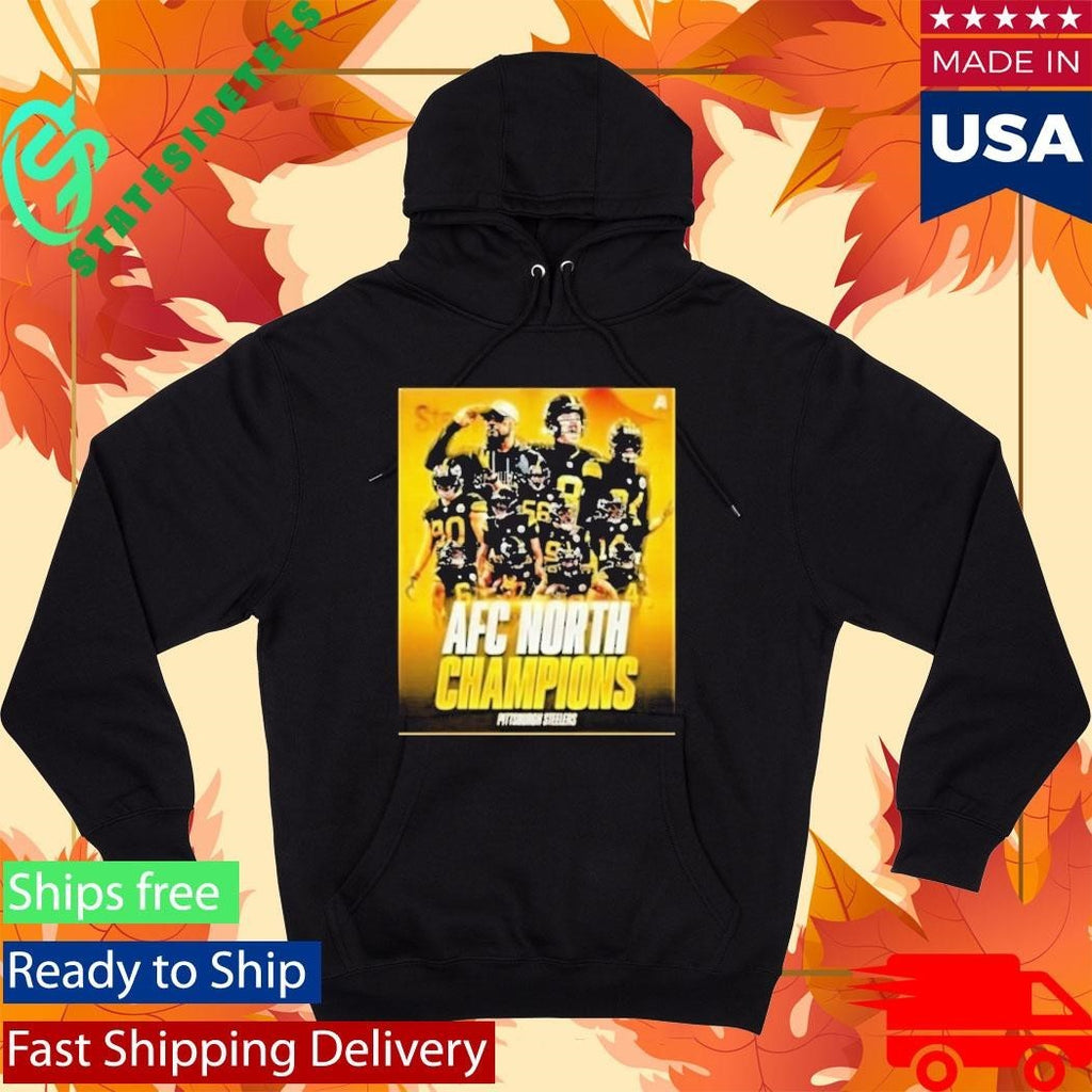 2025 Steelers AFC North Champions Shirt Unisex , , , Long Sleeve Tee