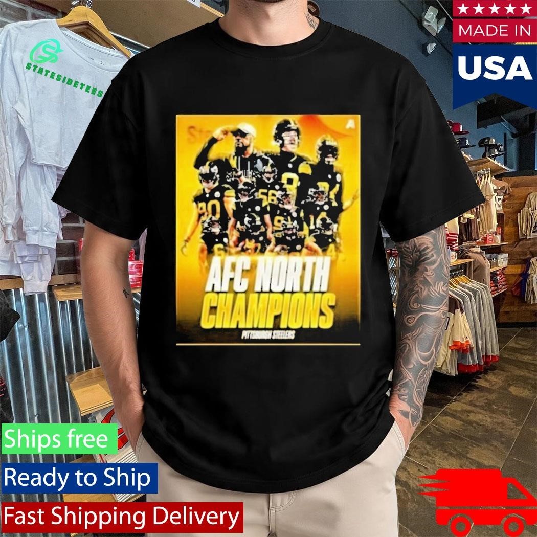 2025 Steelers AFC North Champions Shirt Unisex , , , Long Sleeve Tee